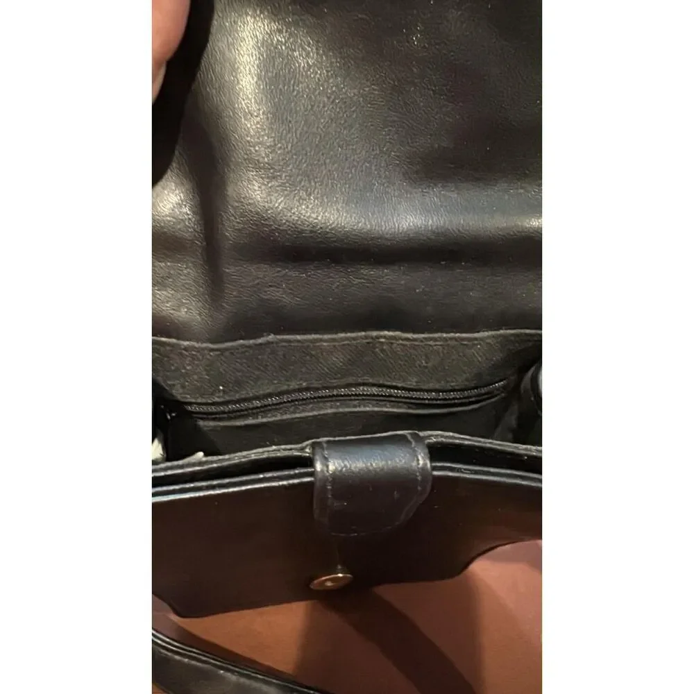 Small Black Crossover Purse